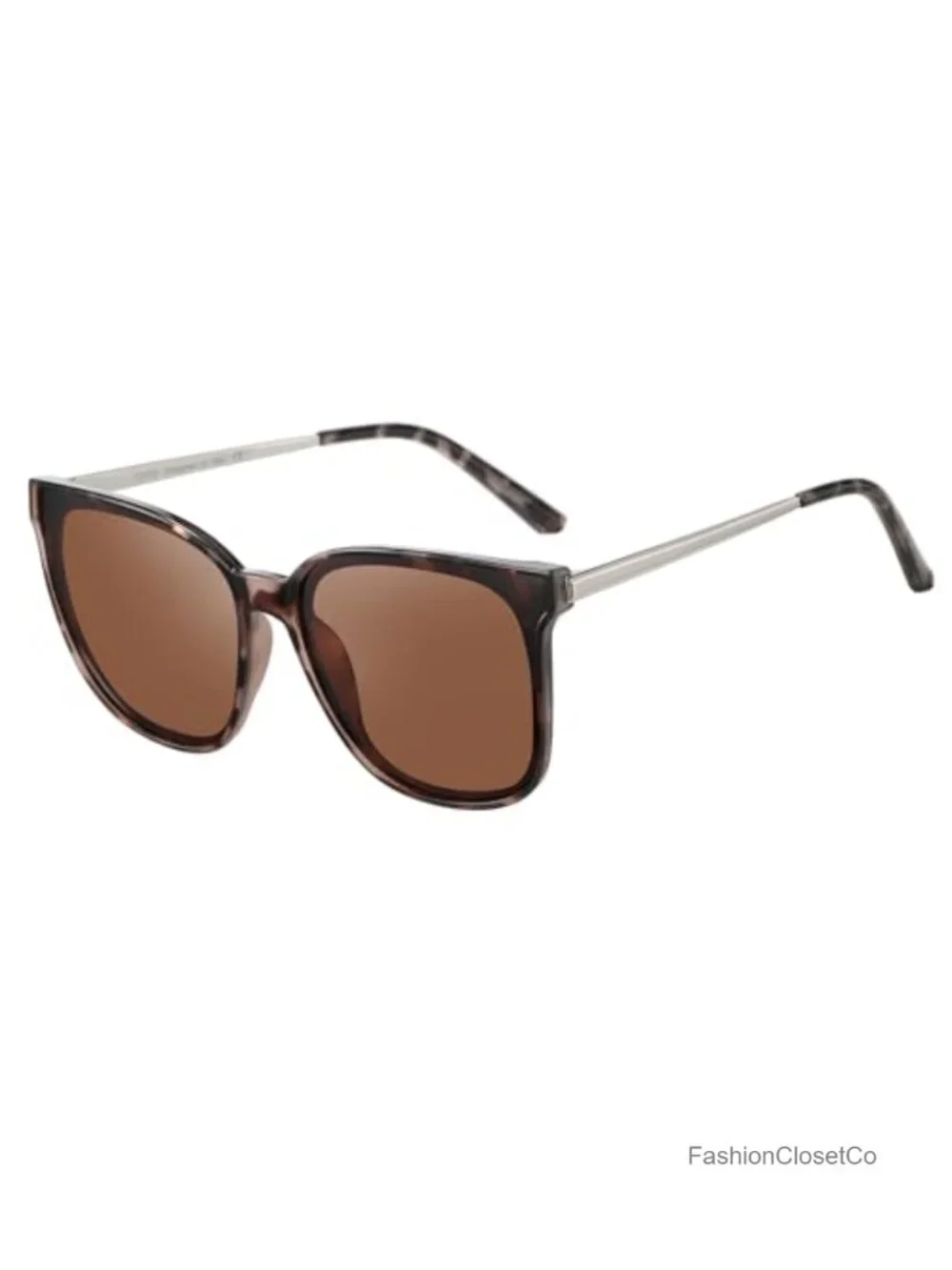 Oversized Polarized Sunglasses Women Men UV400 TR90 Frame Al-Mg Alloy Temples